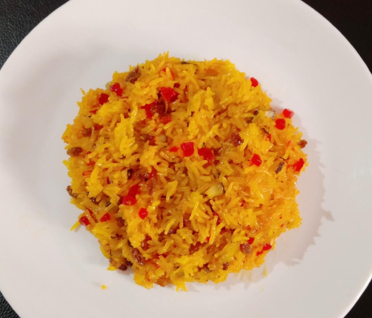 জৰ্দা পোলাও বা মিঠা পোলাও  (জেৰিন হাজৰিকা)