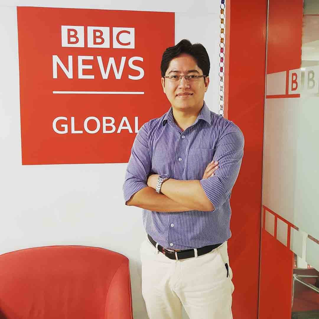 BBC অসমীয়া সাংবাদিক শচীন গগৈ (পল্লৱ মহন্ত)